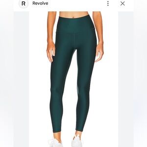 Alo airlift 7/8 legging midnight green
